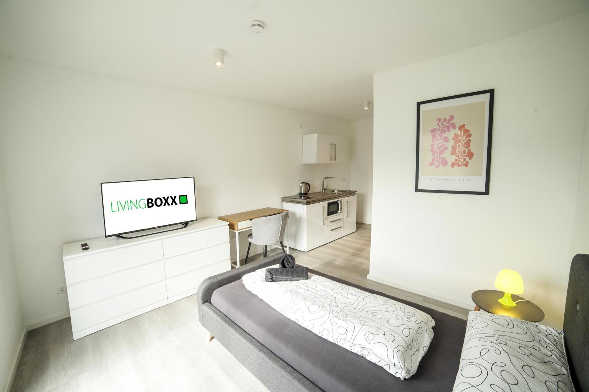 Livingboxx Karlsruhe - Messe I Neuwertige Apartments Mit Kueche Rheinstetten Ngoại thất bức ảnh